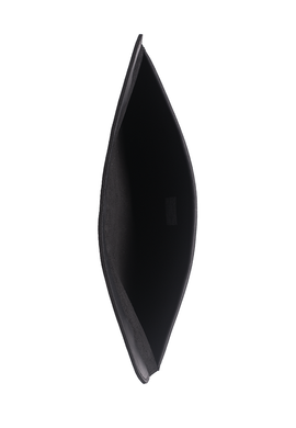 Шкіряний чохол ручної роботи INCARNE LINE для MacBook Air 15 (2023-2024) М2/М3 - Чорний