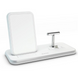 Док-станция Zens Stand + Dock Aluminium Wireless Charger 10W White (ZEDC06W/00), цена | Фото 3