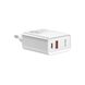 Зарядний пристрій Baseus Wall Charger USB-C and USB PPS Quick Charge 30W with USB-C Cable White (TZCAFS-A02), ціна | Фото 4