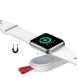 Зарядний пристрій для Apple Watch STR Portable Magnetic iWatch Charger - White, ціна | Фото 3