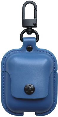 Шкіряний чохол для AirPods JINYA AirPack Leather Case - Blue (JA8003), ціна | Фото