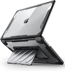 Противоударный чехол с подставкой SUPCASE Unicorn Beetle PRO Case Cover with Kickstand for MacBook Pro 16 (2021 | 2023) M1 | M2 | M3 - Black, цена | Фото