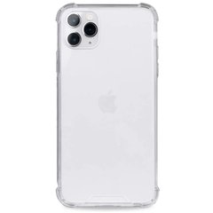 Силіконовий чохол GETMAN Ease з посиленими кутами для iPhone 11 Pro (5.8") (Прозорий / Transparent), ціна | Фото