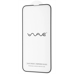 Защитное стекло WAVE Dust-Proof iPhone 13/13 Pro (black), ціна | Фото
