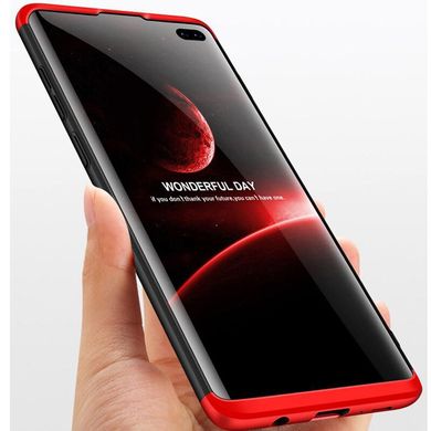 Накладка GKK LikGus 360 градусов для Samsung Galaxy S10+ - Черный / Красный, цена | Фото
