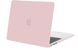 Пластиковый матовый чехол-накладка STR Matte Cream Hard Shell Case for MacBook Air 13.6 (2022-2024) M2/М3 - Black, цена | Фото 1