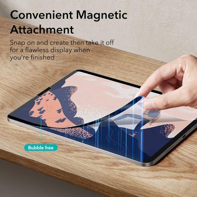 Магнітна плівка ESR Paper-Feel Magnetic Screen Protector for iPad Air 4 (2020) | Air 5 (2022) M1 | iPad Pro 11 (2022/2021), ціна | Фото