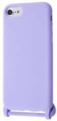 Чехол с ремешком STR Lanyard Case (TPU) iPhone 7/8/SE 2 - Blue cobalt, цена | Фото