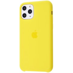 Силиконовый чехол MIC Silicone Case (HQ) iPhone 11 Pro - Yellow, цена | Фото