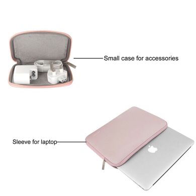 Чохол Mosiso Neopren Sleeve for MacBook Pro Retina 15 / Pro 16 (2019) / Pro 16 (2021) M1 - Baby Pink, ціна | Фото