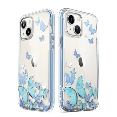 Противоударный чехол с защитой экрана i-Blason [Cosmo Series] Case for iPhone 13 | 14 - Bluefly, цена | Фото