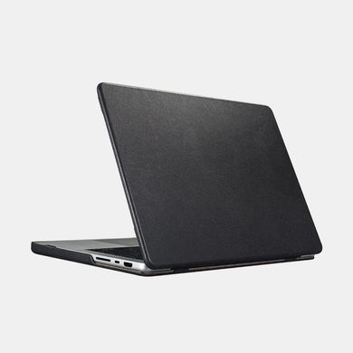 Кожаный чехол-накладка iCarer Microfiber Slim Series for MacBook Pro 14 (2021 | 2023) M1 | M2 | M3 - Black, цена | Фото