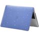 Пластиковый глянцевый чехол-накладка STR Glitter Hard Shell Case for MacBook Air 13 (2018-2020) - Dark Blue, цена | Фото 2