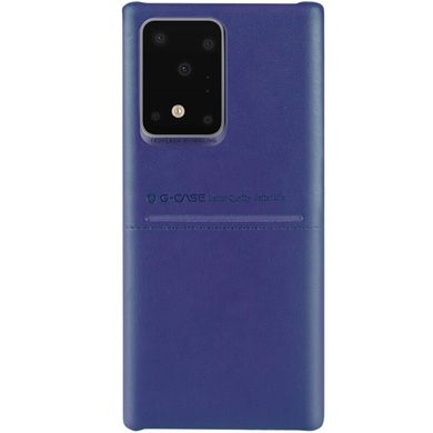 Кожаная накладка G-Case Cardcool Series для Samsung Galaxy S20 Ultra - Черный, цена | Фото