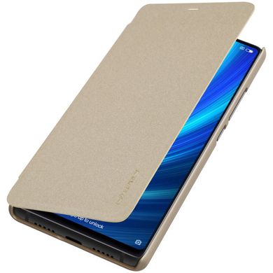 Кожаный чехол (книжка) Nillkin Sparkle Series для Xiaomi Mi 8 SE - Черный, цена | Фото