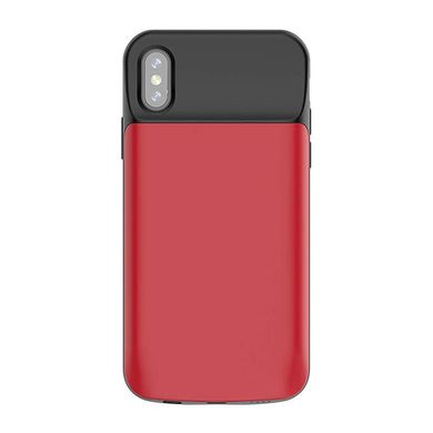 Чохол-акумулятор AmaCase для iPhone X/XS (3200 mAh) - Red, ціна | Фото