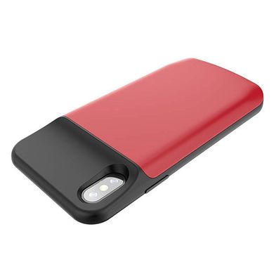 Чехол-аккумулятор AmaCase для iPhone X/XS (3200 mAh) - Red, цена | Фото