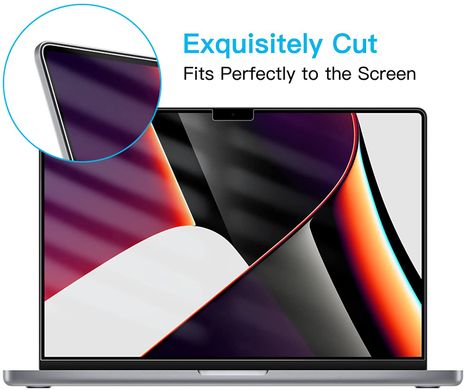 Защитная пленка STR Screen Guard для MacBook Pro 16 (2021 | 2023) M1 | M2 | M3 - Прозрачная Глянцевая, цена | Фото