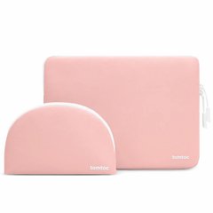 Чохол tomtoc TheHer-A27 Shell Laptop Sleeve Kit for MacBook Pro 13 (2016-2022) | Air 13 (2018-2020) | Air 13.6 (2022-2024) M2/М3 - Pink (A27-C02C01), ціна | Фото