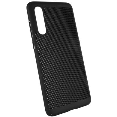 Ультратонкий дышащий чехол Grid case для Xiaomi Mi 9 - Черный, цена | Фото