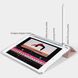 Силіконовий чохол-книжка з тримачем для стілуса STR Air Protection Case for iPad 10.2 (2019/2020/2021) - Pink, ціна | Фото 9