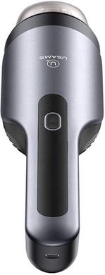 Автомобільний пилосос USAMS Mini Handheld Vacuum Cleaner US-ZB108 |80W, 120ml, 5500Pa| - Black, ціна | Фото