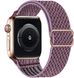 Тканинний ремінець STR Buckle Solo Loop for Apple Watch 41/40/38 mm (Series SE/7/6/5/4/3/2/1) - Wine Red, ціна | Фото 1