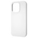 Чехол WAVE Full Silicone Cover iPhone 15 - White