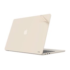 Пленка на корпус STR Mac Guard Body Skin for MacBook Air 13.6 (2022-2024) M2/М3 - Silver, цена | Фото