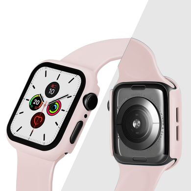 Чехол с защитным стеклом STR для Apple Watch 42 mm - Black, цена | Фото