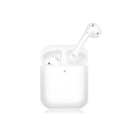 Бездротові навушники WIWU AirBuds X Qi with wireless charging - White, ціна | Фото
