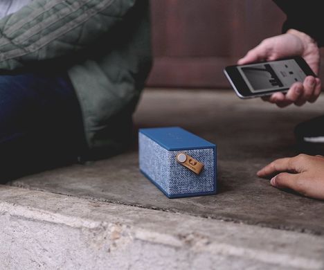 Fresh 'N Rebel Rockbox Brick Fabriq Edition Bluetooth Speaker Peppermint (1RB3000PT), цена | Фото