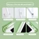 Чохол-книжка з тримачем для стілуса STR Trifold Pencil Holder Case PU Leather for iPad Pro 11 (2018) - Red, ціна | Фото 4