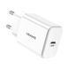 Зарядний пристрій USAMS T14 PD Fast Travel USB Charger (EU) - White (US-CC069), ціна | Фото 1