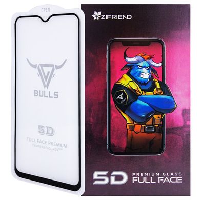 Захисне скло Zifriend 5D (full glue) для Xiaomi Redmi 7 - Чорний, ціна | Фото