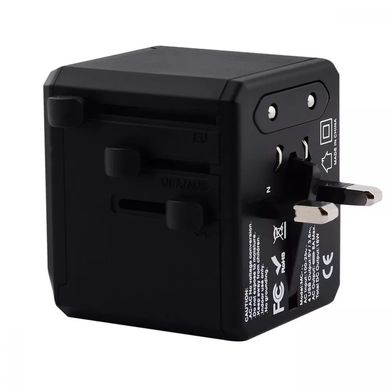 Зарядний пристрій Yesido Travel Adapter MC-10 Type-C (UK/EU/US/AUS), ціна | Фото