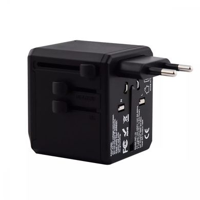 Зарядний пристрій Yesido Travel Adapter MC-10 Type-C (UK/EU/US/AUS), ціна | Фото