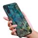 TPU+Glass чохол Luxury Marble для Samsung Galaxy Note 10 - Морська хвиля / Блакитний, ціна | Фото 2