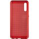 Ультратонкий дышащий чехол Grid case для Samsung Galaxy A50 (A505F) / A50s / A30s - Красный, цена | Фото 2