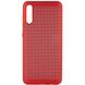 Ультратонкий дышащий чехол Grid case для Samsung Galaxy A50 (A505F) / A50s / A30s - Красный, цена | Фото 1