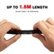 Кабель Baseus Elastic Data Cable USB to Lightning 1.6m - Black (CALIGHTNG-EL01), цена | Фото 3