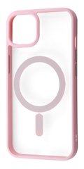 Протиударний чохол с MagSafe MIC Magnetic Case iPhone 13 (pink), ціна | Фото