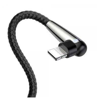 Кабель Baseus Sharp-bird Mobile Game USB to Lightning Cable 1m - Silver (CALMVP-D01), цена | Фото
