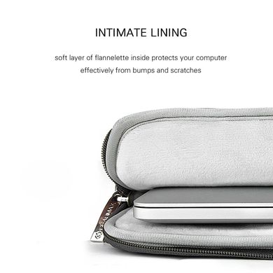 Cумка WIWU Gent Brief Case for MacBook 13.3 inch - Light Gray, цена | Фото