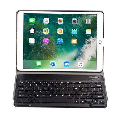 Чехол с клавиатурой STR Keyboard Case Bluetooth for iPad Pro 12.9 (2018 | 2020 | 2021)) - Black (c английскими буквами), цена | Фото