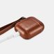 Чохол iCarer Vintage Leather Airpods Protective Case with LED Indicator Hole (with Wrist Strap Lanyard) - Brown, ціна | Фото 5