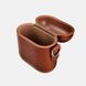 Чохол iCarer Vintage Leather Airpods Protective Case with LED Indicator Hole (with Wrist Strap Lanyard) - Brown, ціна | Фото 7