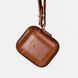 Чохол iCarer Vintage Leather Airpods Protective Case with LED Indicator Hole (with Wrist Strap Lanyard) - Brown, ціна | Фото 8