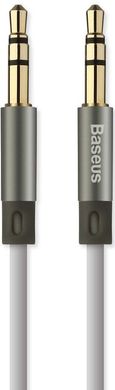 Кабель Baseus Fluency Series AUX Audio Cable 1.2M Sky Gray (WEBASEAUX-LA0G), ціна | Фото