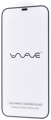 Защитное стекло WAVE Dust-Proof iPhone 12/12 Pro (black), цена | Фото